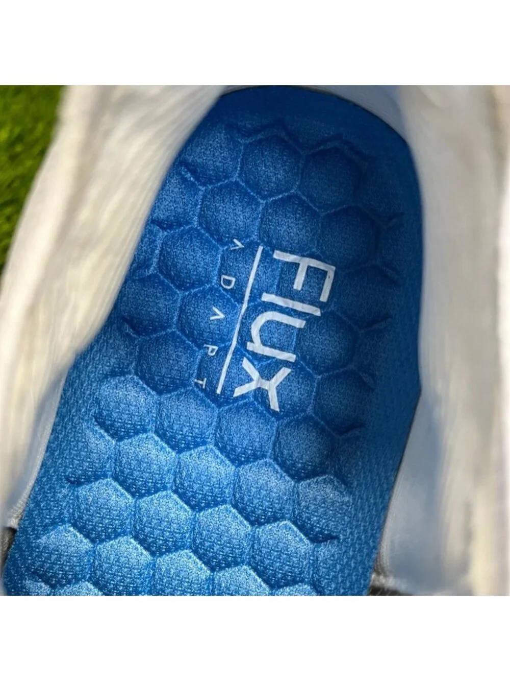 Flux Adapt Runner White Gum Womens Size 7.5 Running Athletic Walking Knit Shoes